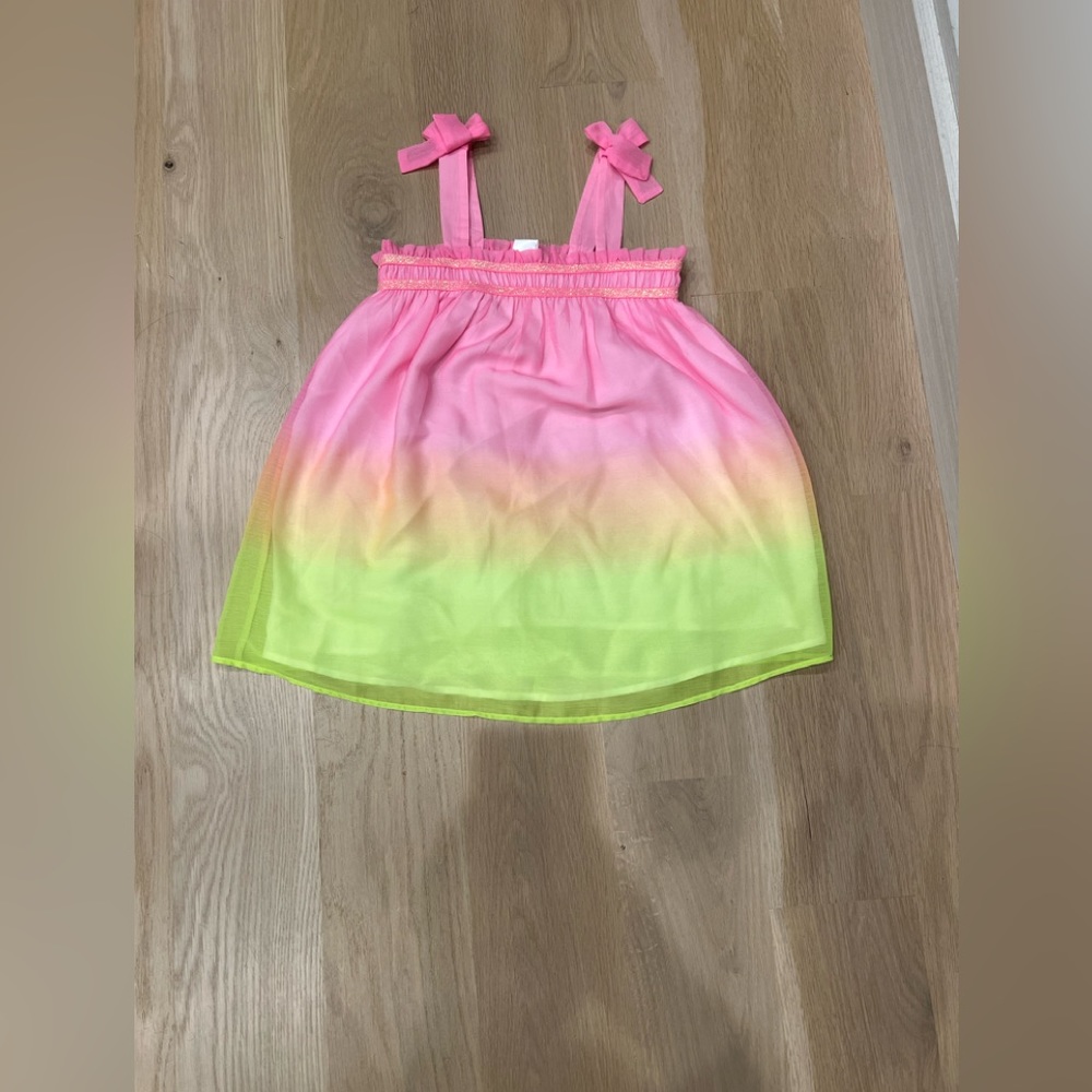 Billibush size 5 tie dye chiffon dress